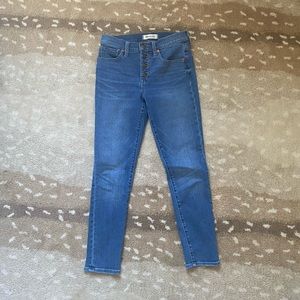 Madewell 9” mid-rise skinny crop